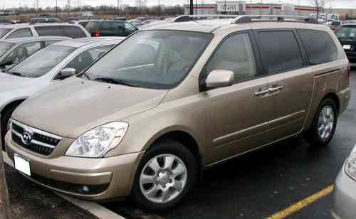 2007 HYUNDAI ENTOURAGE