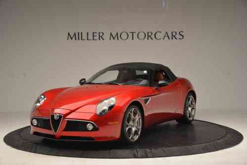 2009 ALFA ROMEO 8C COMPETIZIONE SPIDER