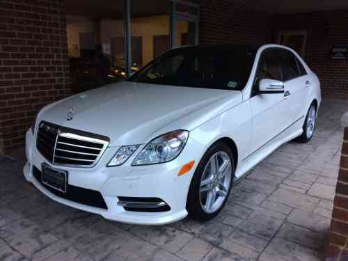 2013 MERCEDES-BENZ E-CLASS