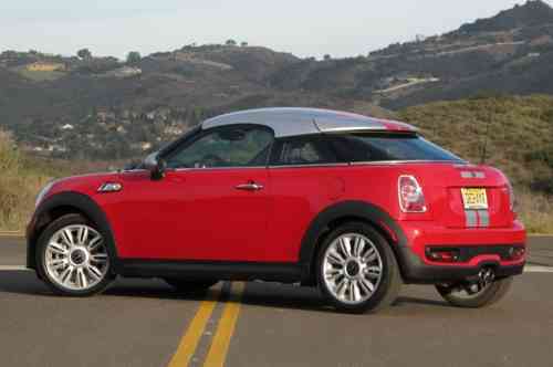 2013 MINI COOPER S COUPE