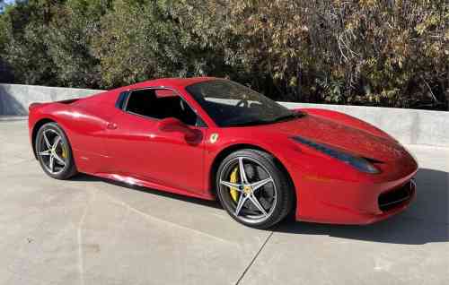 2014 FERRARI 458 SPIDER