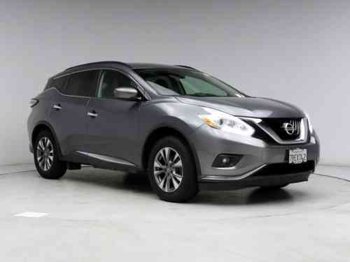 2016 NISSAN MURANO PLATINUM   S   SL   SV